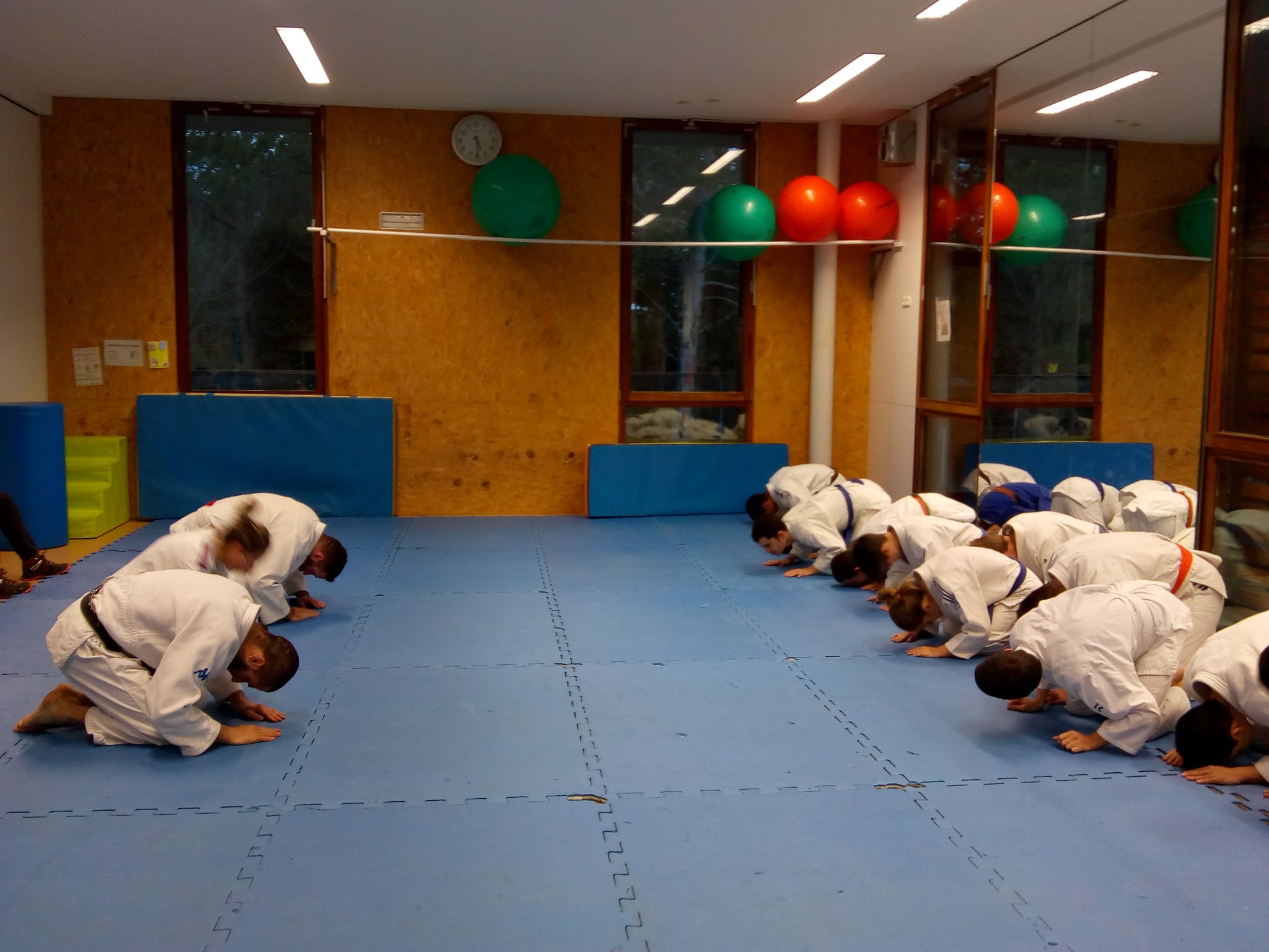 Entrenamiento de Judo para niños con necesidades educativas especiales 17-12-19